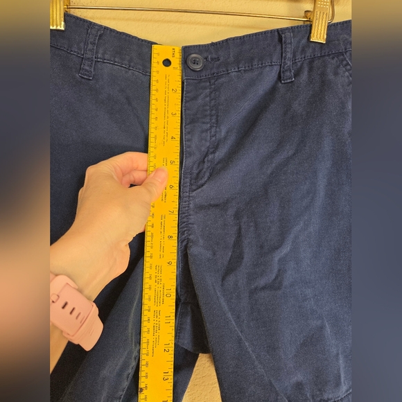 St Johns Bay Navy Cotton Shorts - Picture 3 of 8